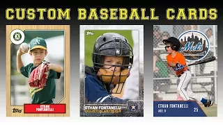 Create Your Own Baseball Cards