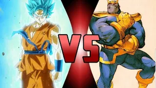 MUGEN: SSGSS Goku VS Thanos