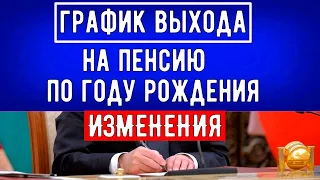 Пенсионный фонд опубликовал ГРАФИК ВЫХОДА на Пенсию по году Рождения