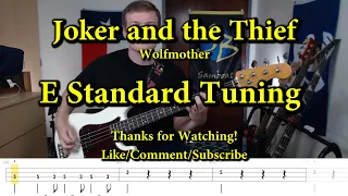 Joker and the Thief - Wolfmother (Bass Cover with Tabs)