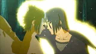 Naruto Ultimate Ninja Storm 3 Full Burst CS2 Sasuke Cloakless Itachi vs Sage Kabuto Boss Battle (PC)