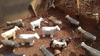 Novas vaca na fazenda de brinquedo 😀