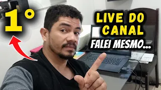 FALEI MESMO UAI... [ 1º LIVE ] do CANAL PINTANDO CARRO PASSO A PASSO | Falou até o que NÃO PODERIA