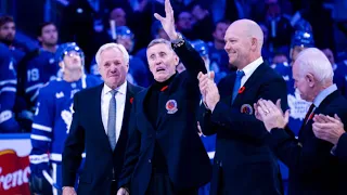 Maple Leafs make emotional tribute to former player Börje Salming