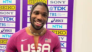 Noah Lyles Breaks Down his 60m Dash Silver Medal at World Indoors and Analyzes his 100m Competition