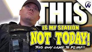 ID Refusal | Cop Gets Owned In The Station