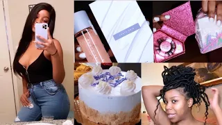 VLOG: BIRTHDAY PARTY, TRYING FENTY SKIN, MY CAR BROKE DOWN, TAKING OFF LOCS AND PO BOX UNBOXING