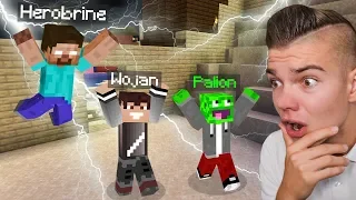 HEROBRINE WYRZUCIŁ NAS Z WOJANOWIC...