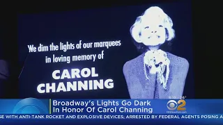 Broadway Dims Lights In Tribute To Carol Channing