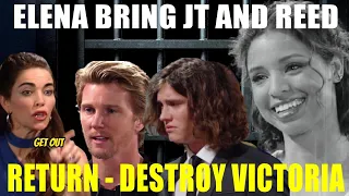 The Young And The Restless Spoilers Elena Brings Reed and JT Back - Ruining Victoria's Life