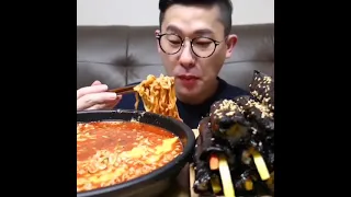 SUB)Cheese Rosé Tteokbokki, Gimbap, Deep-fried food Mukbang ASMR Eating Sounds#