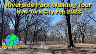 Riverside Park Walking Tour, Manhattan NYC   HD 720p