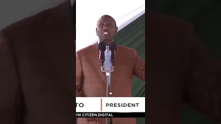 President William Ruto ~ Kwa uwezo wote wa serikali tutapimana na watu wanaotuonyesha kiburi