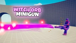 WITCH ORB MINIGUN vs EVERY FACTION | TABS Totally Accurate Battle Simulator Gameplay