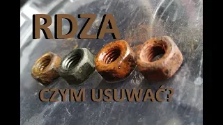 Domowy test usuwania rdzy - 4 nakrętki M8 VS Pepsi ,cytryna i sól ,WD-40 i profesjonalny odrdzewiacz