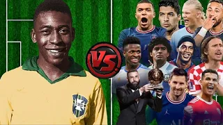 Pele VS Football Legends(Pele vs Football)🔥ULTIMATE VS🔥(Messi, Ronaldo, Maradona)