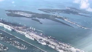 United 1666 | MIA to IAD| Takeoff from Miami International Airport | Boeing 737 MAX 9