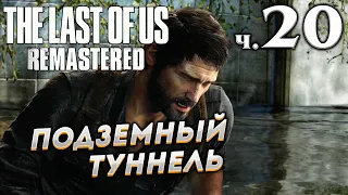 The Last of Us Remastered (Одни из нас) прохождение [4K] ➤ Часть 20 ✦ПОДЗЕМНЫЙ ТУННЕЛЬ✦