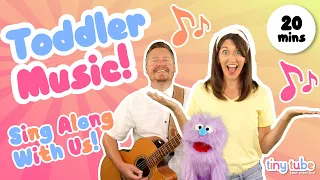 Toddler Music Sing along, Itsy Bitsy Spider, Head Shoulders Knees & Toes, ABC, Mr. Golden Sun & More