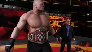 Survivor Series 2017 - AJ Styles vs Brock Lesnar - Part 1 - WWE 2K18 PS4 PRO - HD