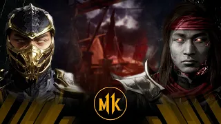 Mortal Kombat 11 - Scorpion Vs Revenant Liu Kang (Very Hard)