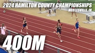 2024 Hamilton County Championship - Girls 400M - Ciara Kepner