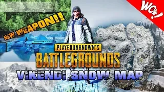 NEW MAP PUBG VIKENDI SNOW MAP GAMEPLAY FIRST IMPRESSION HIGHLIGHT