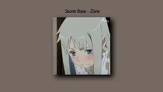 Secret Base ~ Kimi ga Kureta Mono [Anohana ED] (Slowed And Reverb + Underwater) Lyrics