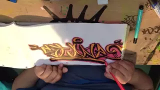 How to turn a tag into a piece (GRAFFITI)
