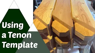 Make Tenons Faster & Easier, Use a Template: Timber Frame Joinery Part 2