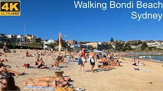 Walking Bondi Beach | Sydney Australia | 4K UHD