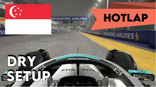 F1 22 SINGAPORE HOTLAP + SETUP - [1:37.670] - NO ASSISTS