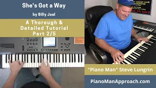 She's Got a Way (Billy Joel), Part 2/5 Free Tutorial!