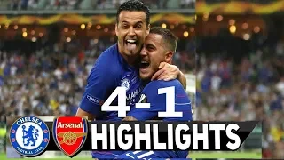 Chelsea vs Arsenal 4 -1 UEFA Europa League Final All Goals  Full Highlights 29.05.2019