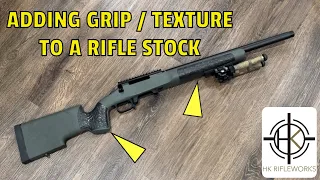 How to Add Grip Texture to a Rifle Stock