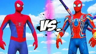 THE AMAZING SPIDER-MAN VS IRON SPIDER - EPIC BATTLE