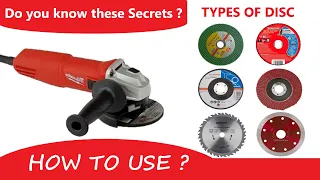 How to use an Angle Grinder | Angle grinder safety training | Angle Grinder Cutting Wheel Tutorial |