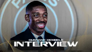 🗣️🎙️ 𝐈𝐍𝐓𝐄𝐑𝐕𝐈𝐄𝐖 - Ousmane Dembélé ! 🔴🔵 #WelcomeDembélé