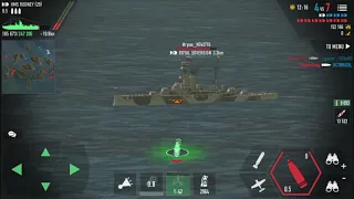 [Battle of Warships] HMS Rodney .. when the Luck Ends!