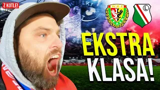 Z🔥KOTLE! Absolutní MAZEC! TOP atmosféra! Hit kola polský ligy! SLASK - LEGIA