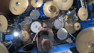 Nightmare by Avenged Sevenfold drum video practice take 1