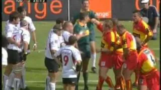 Stade Toulousain - USAP  [Demi finale champ. de France 2004]  Partie 1-2