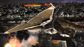 Godzilla ps4 Mecha King Ghidorah defend campaign