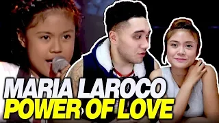 Maria Laroco (Giedie Laroco) & SHAY React To 'Power of Love' by Giedie | The Voice Kids Philippines