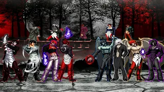 KOF MUGEN: IORI YAGAMI TEAM VS ELEMENT TEAM!!!