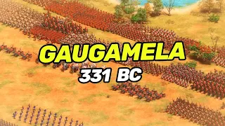 Battle of GAUGAMELA | Age of Empires 2