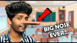 my NOSE is very big...(telugu)