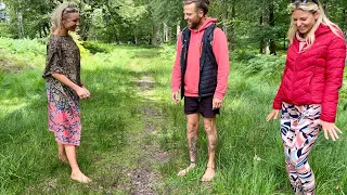 TOOK A BAREFOOT WALK IN THE NEW FOREST AND CAME OUT TALLER THAN THE TREES WITH NEW BAREFOOT FRIENDS