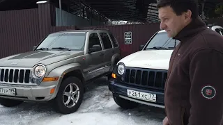 Восстановление, ремонт и покраска Jeep Liberty KJ