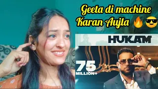 Hukam | Karan Aujla | (REACTION VIDEO)